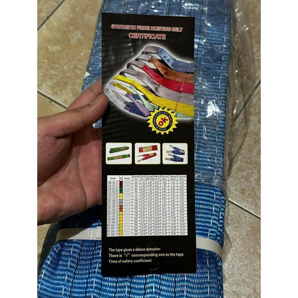 Mega Webbing Sling / Lifting Belt (Eye and Eye) - KHM Megatools Corp. Mega Webbing Sling / Lifting Belt (Eye and Eye) - KHM Megatools Corp.